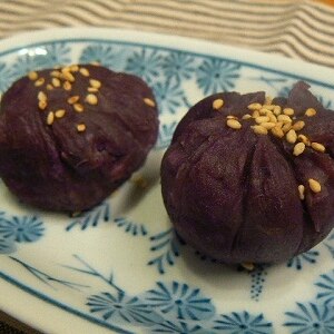 和生菓子のような☆紫芋のスイートポテト